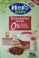 Papilla 8 cereales cacao
