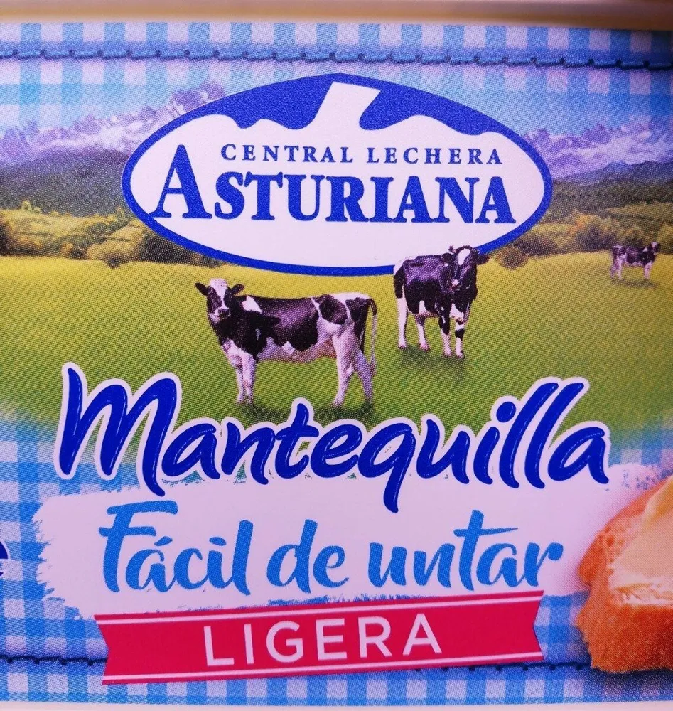 Mantequilla fácil de untar ligera