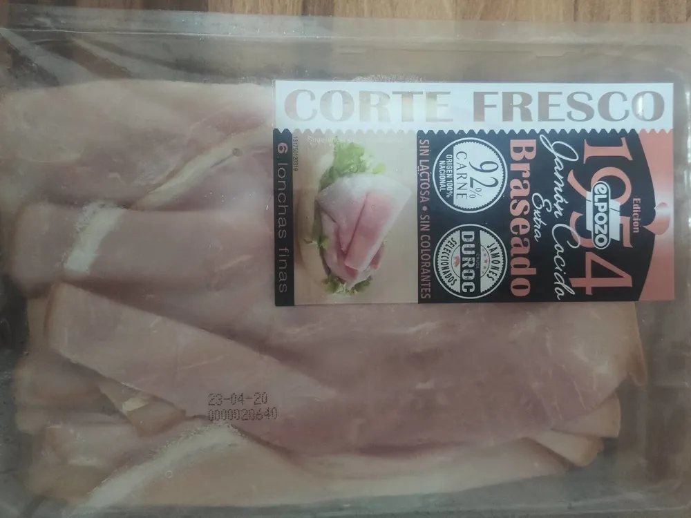 Jamon cocido extra braseado