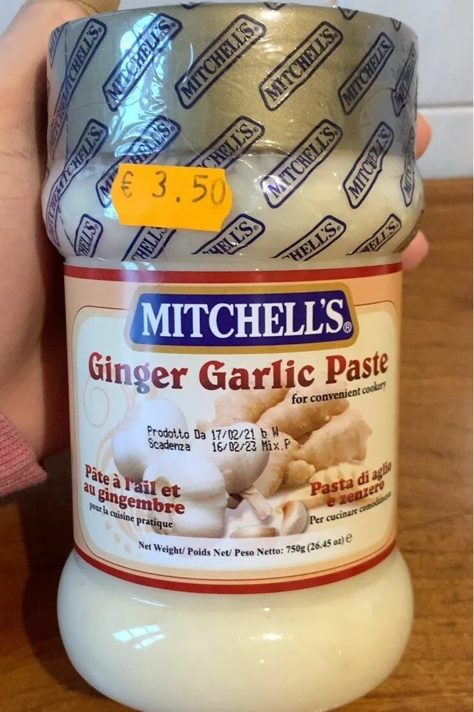 Ginger Garlic Paste