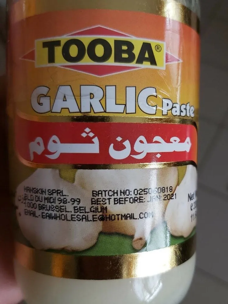 Garlic paste