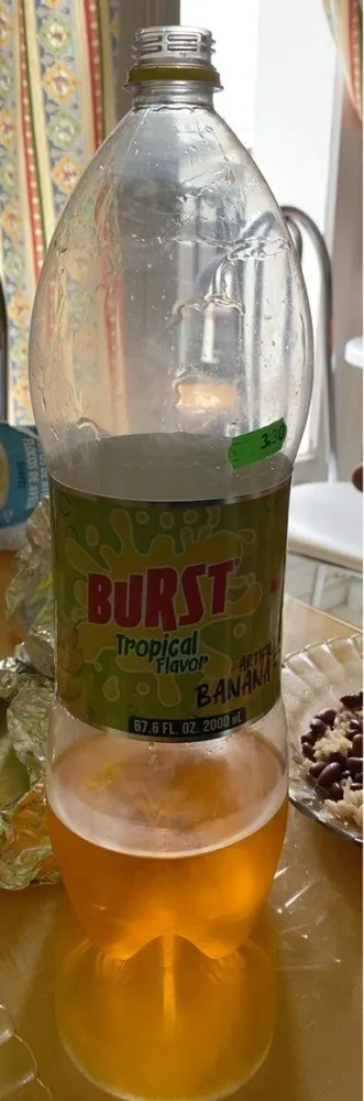 Burst tropical flavor artificially banana flavor
