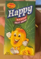 Happy mango fruit drink