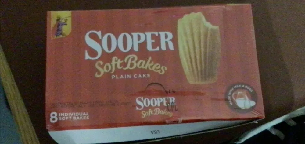 Sooper Soft Bakes Plain Cake
