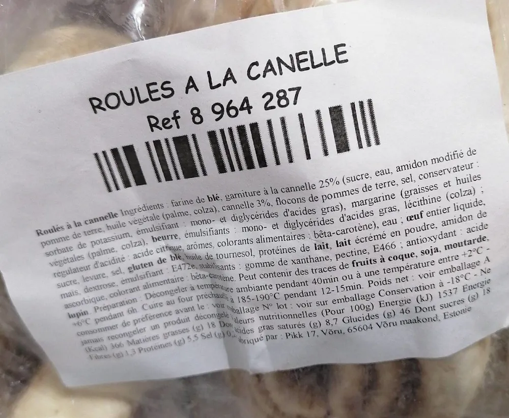 Roulés à la cannelle