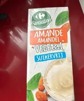Lait amande végétal Carrefour sensation