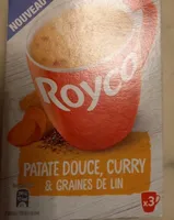 Patate douce curry et graines de lin