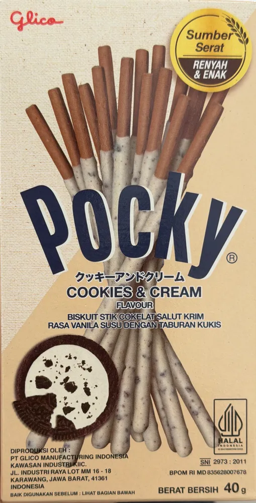 Pocky Cookies & Cream