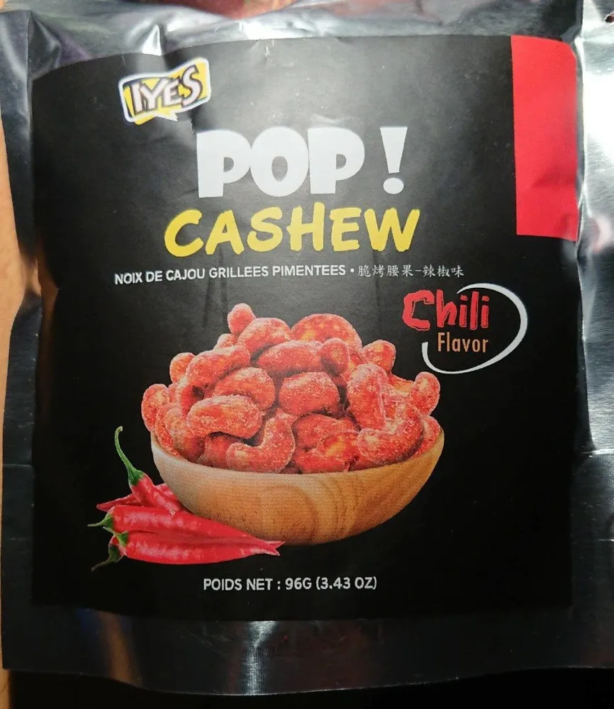 Pop Cashew Chili Flavor