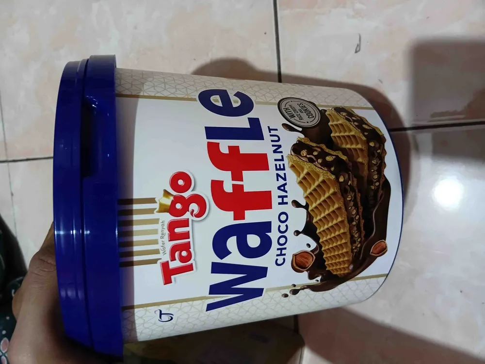 Waffle Rasa Coklat Hazelnut