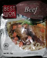 Sopa de noodle y ternera instantaneo