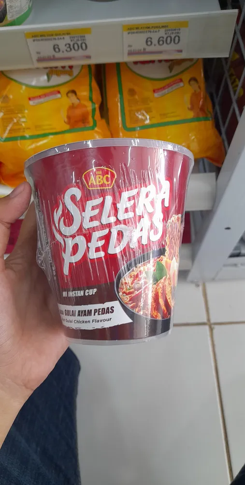 Abc Mi Cup Gulai Ayam Pedas