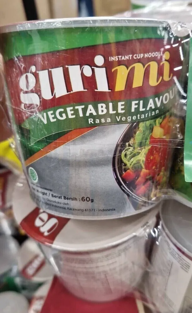 Gurimi instant noodles légumes
