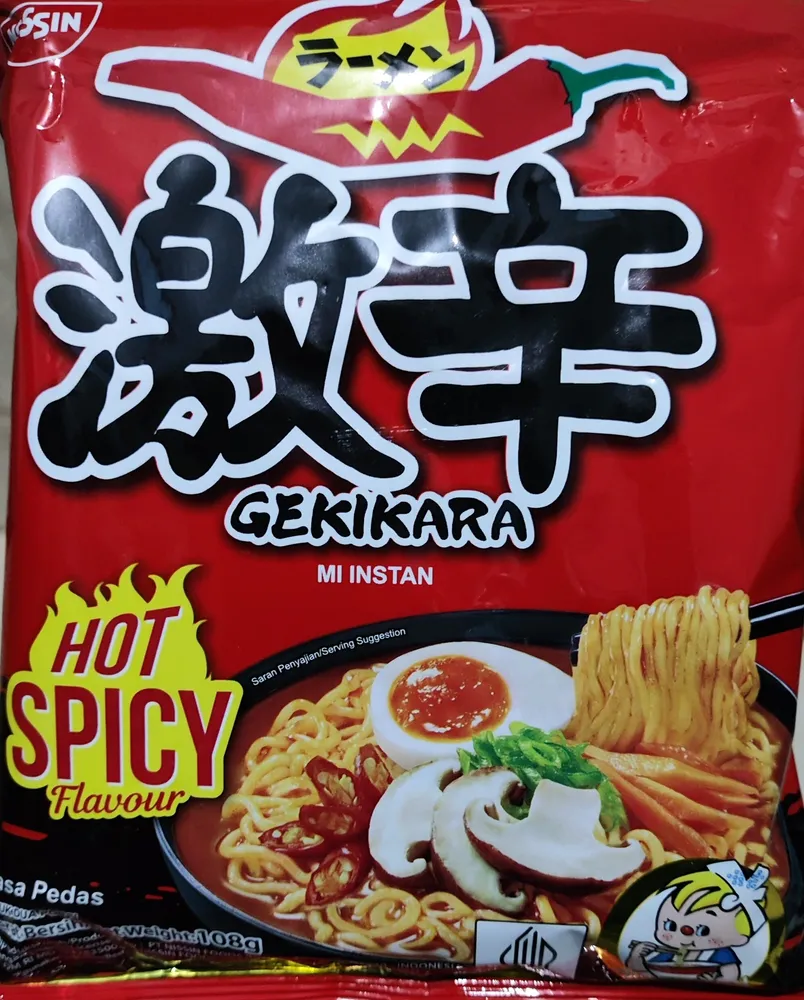 Gekikara ramen jamur 109G