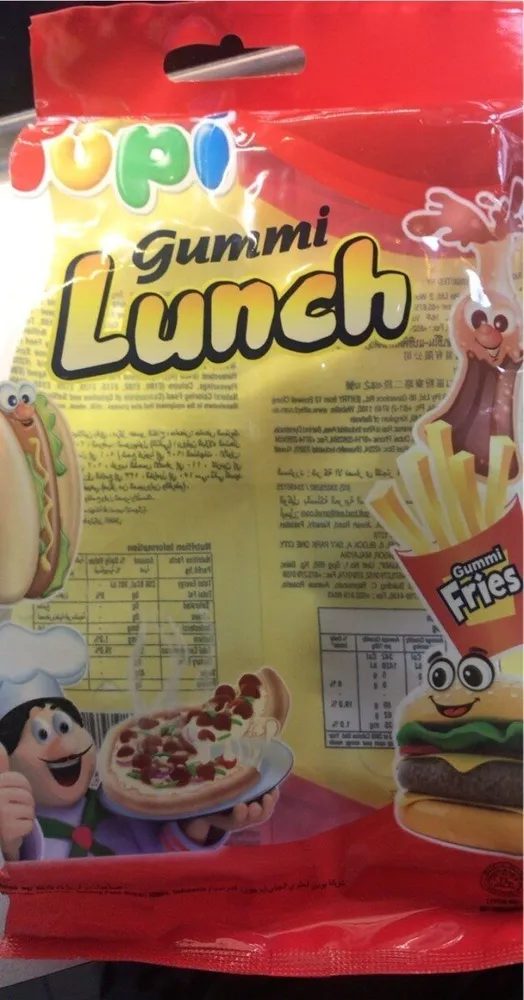 Yupi Lunch Gummy Candy