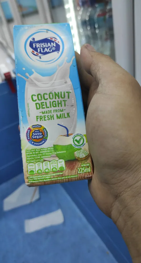 frisian flag uht coconut DELIGHT ktk 225ml