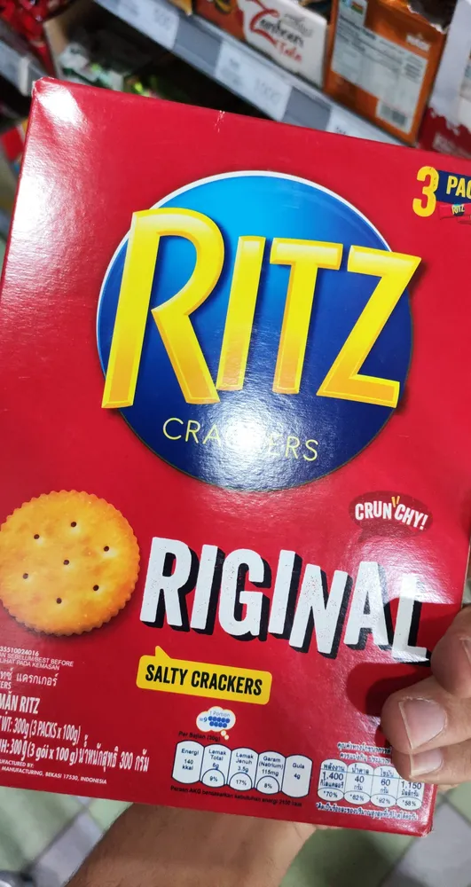 Ritz Crackers Box