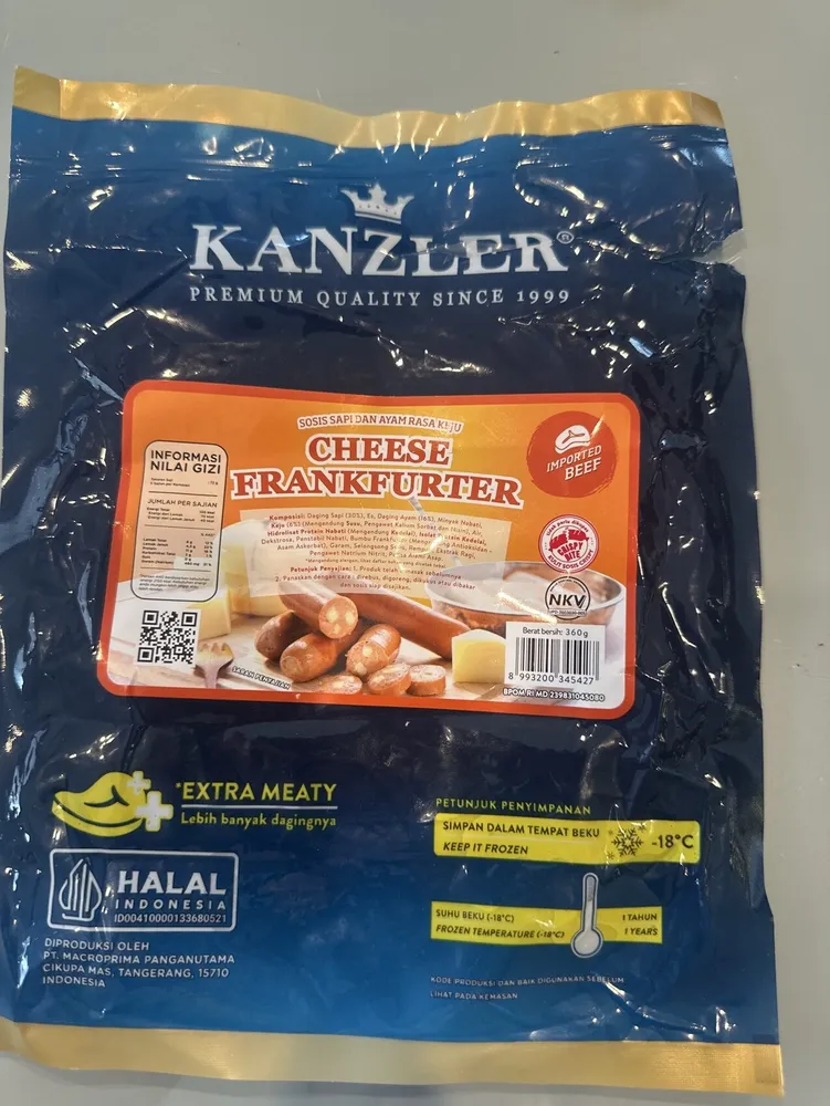 Cheese Frankfurter
