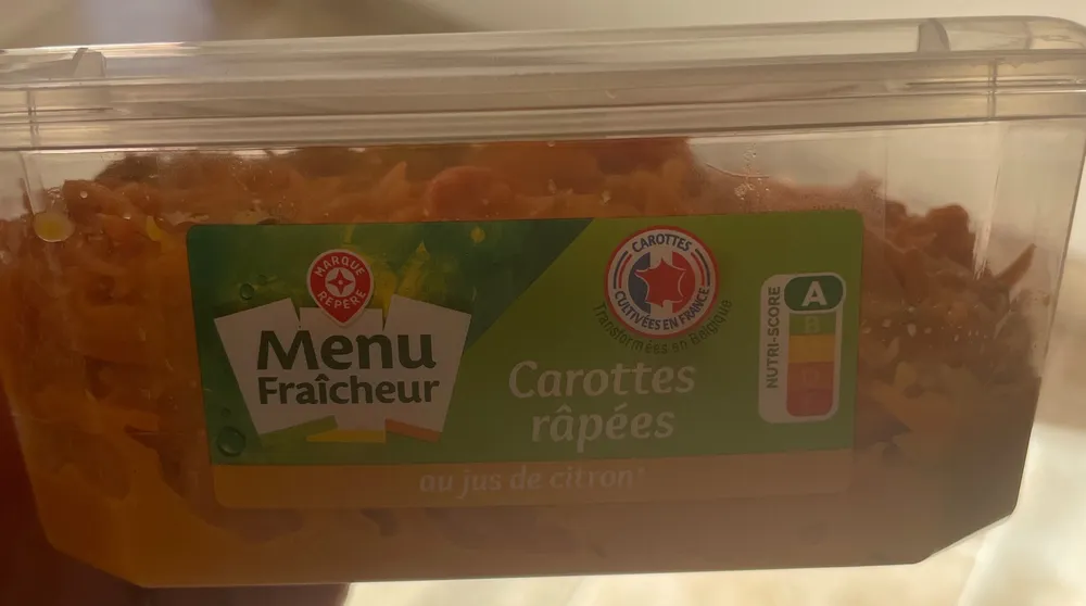 Carottes râpées