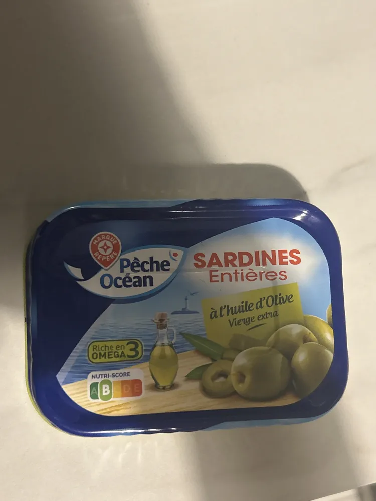 Sardines entières