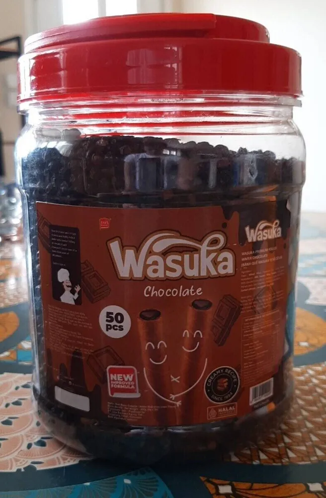 Wasuka Premium Rolled Wafer Chocolate