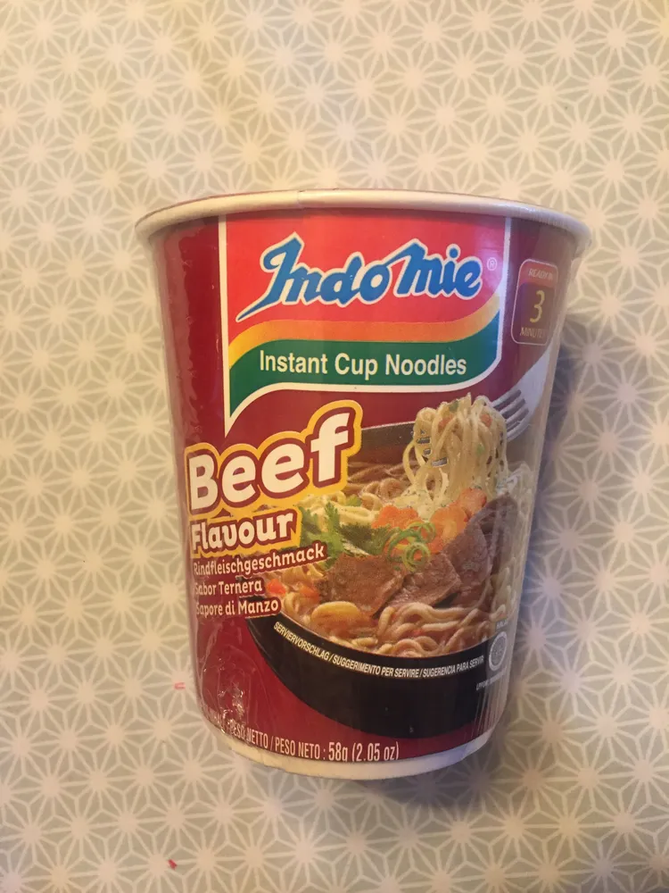 'Prodhead'>beef Flavour Cup Noodles