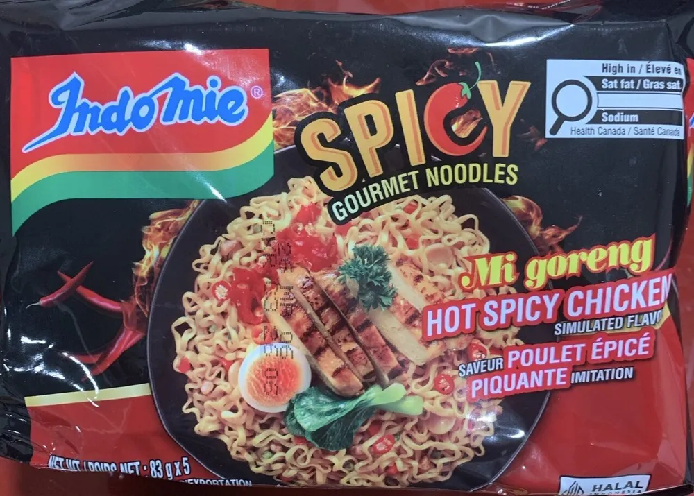 Mi Goreng Hot Spicy Chickwn