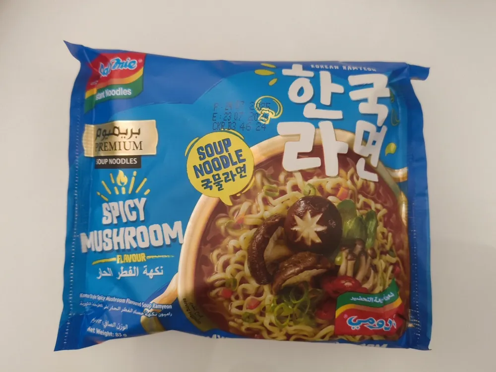 Spicy Mushroom Soup Noodle