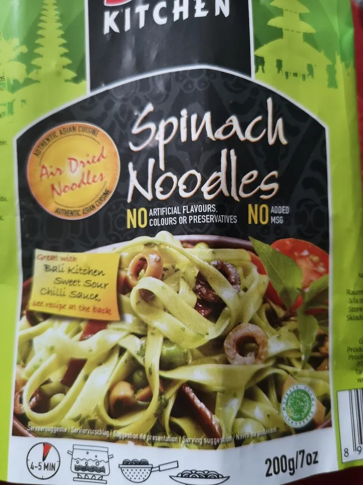 Spinach Noodles