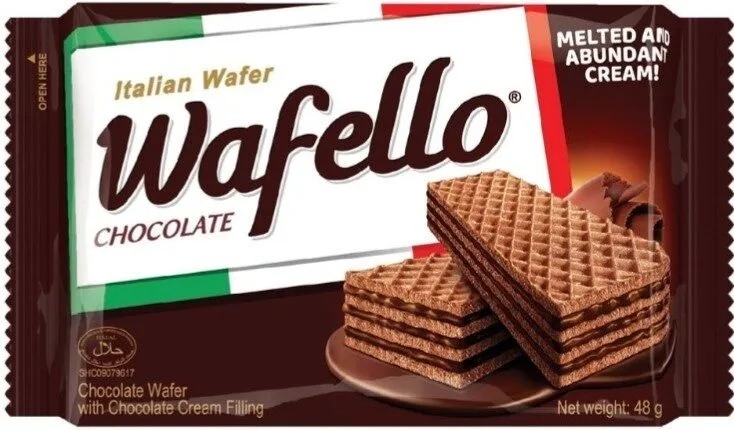 wafello (bwn) chocolate 48g
