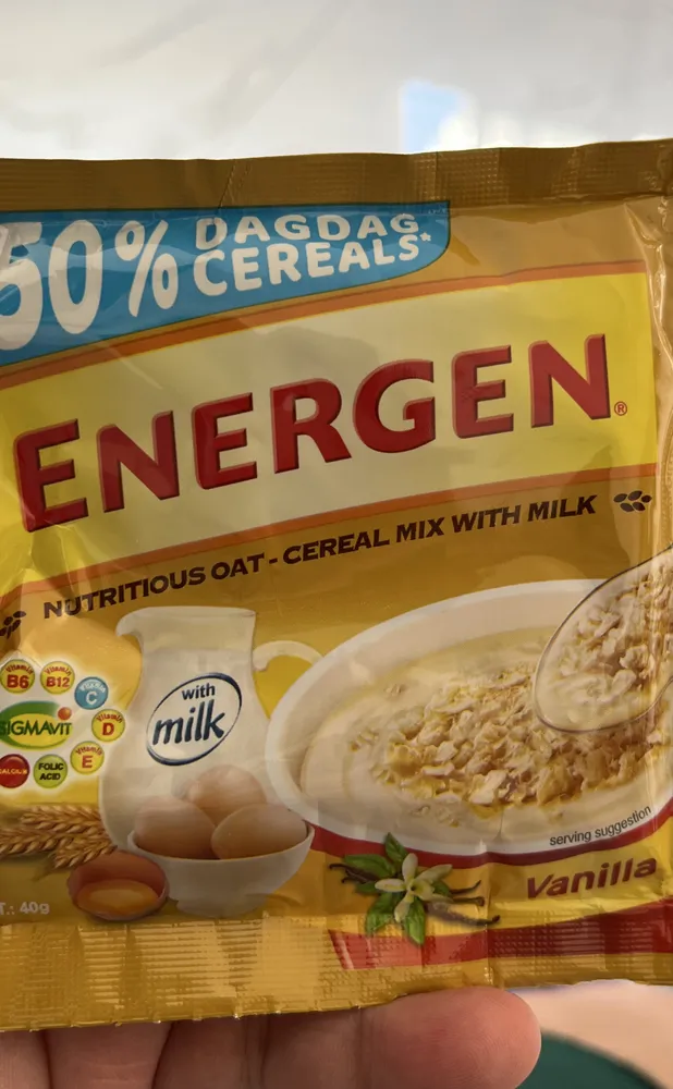 Energen Minuman Serbuk Sereal Susu Vanilla 34g