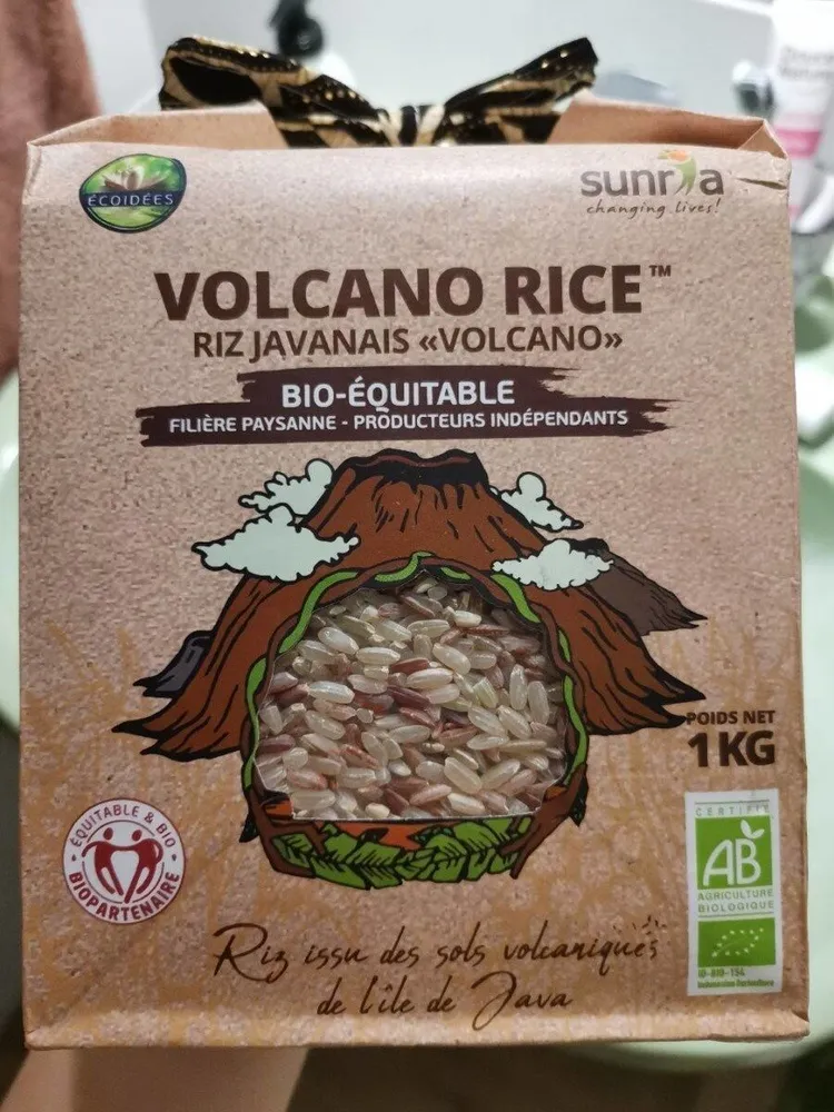 Riz Javanais VOLCANO BIO & EQUITABLE - sachet