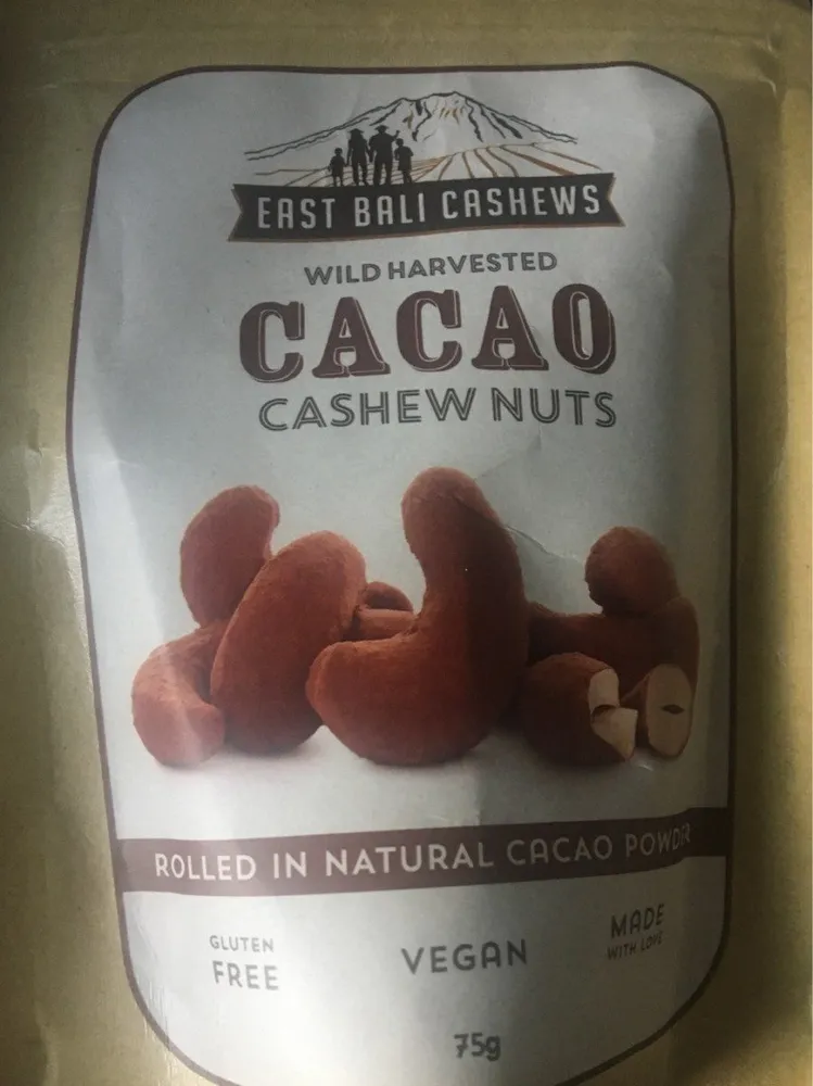 Cacao cashew nuts