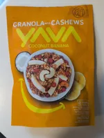 Yava Coconut Banana Granola with Cashews