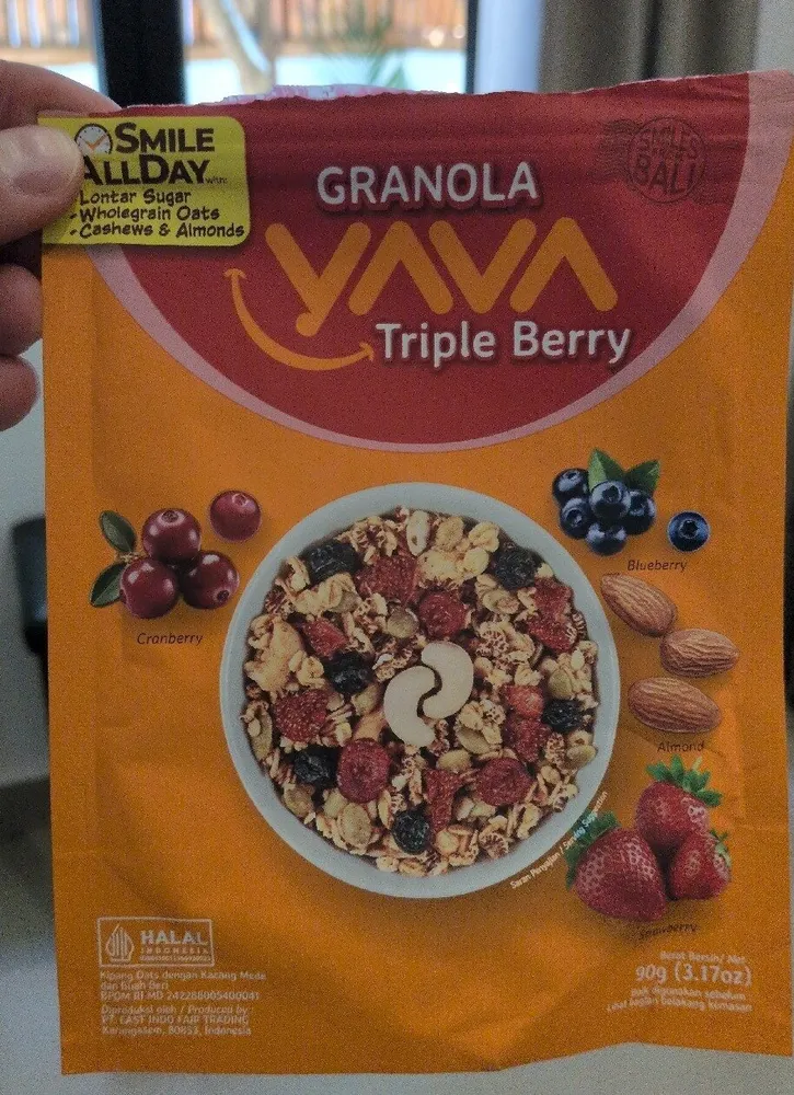 Triple Berry Granola