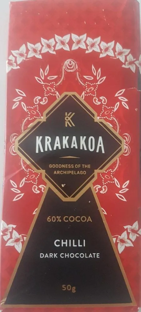 Chocolat noir chilli 60% cacao