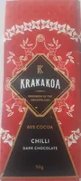 Chocolat noir chilli 60% cacao