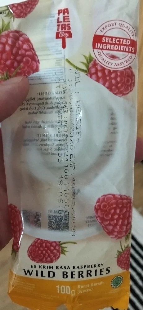 Wild Berries Ice Lolly