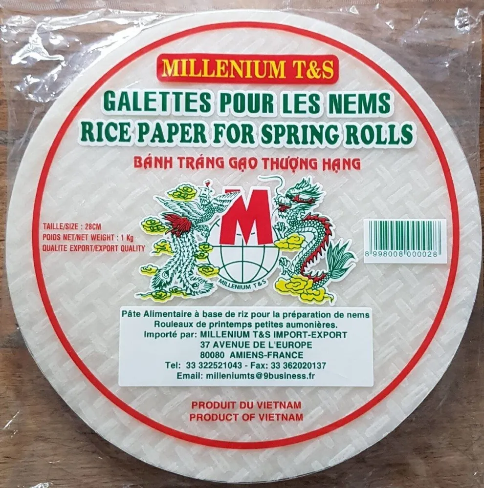 Galettes pour les nems