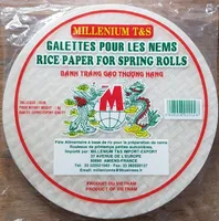 Galettes pour les nems