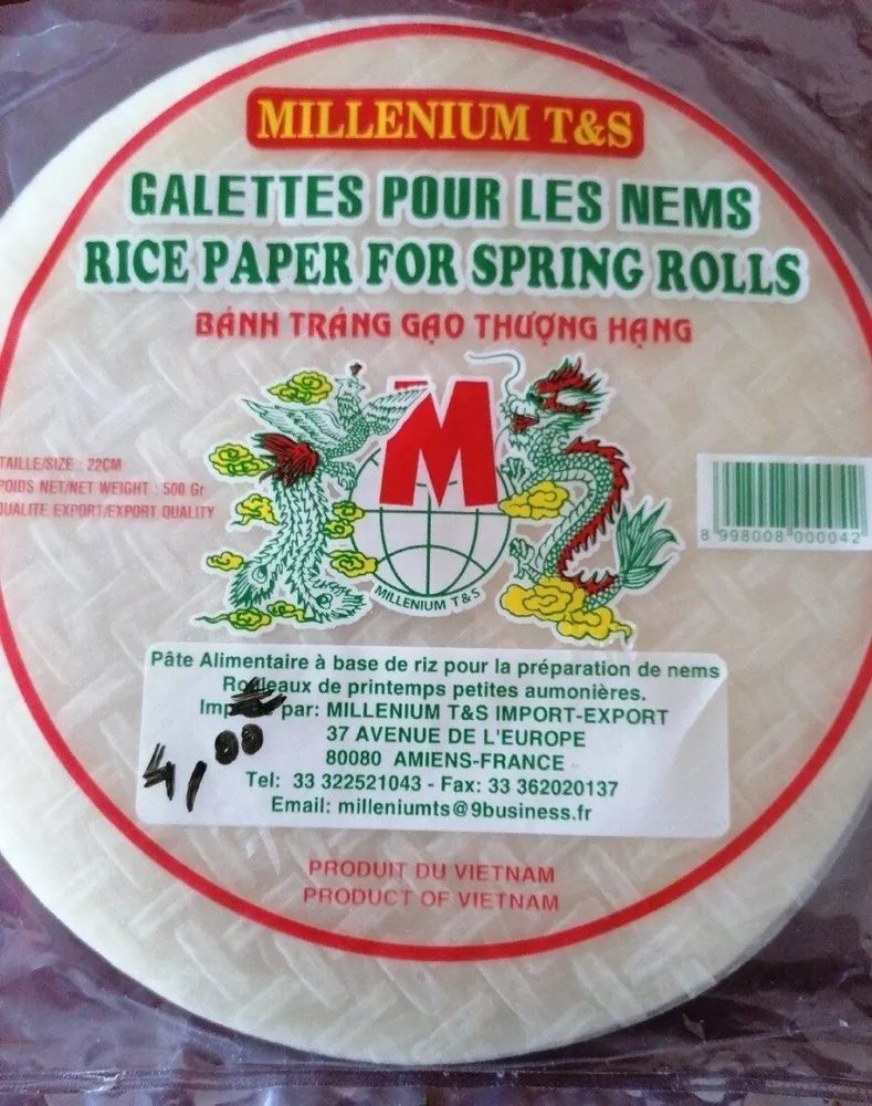 Galettes pour nems