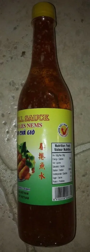 Spring roll sauce _ sauce pour les nems