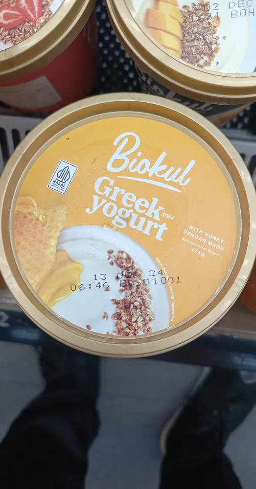 Biokul Greek yogurt honey