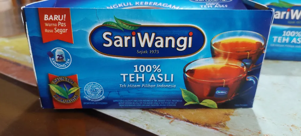 Sari Wangi 100% Teh Asli