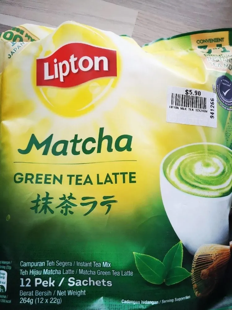 Matcha green latte