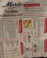 Tartiflette au Reblochon AOP