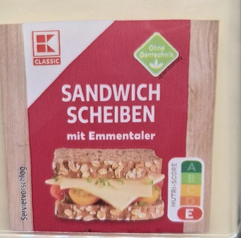 Sandwichscheiben Emmentaler
