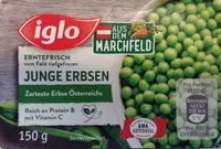 Junge Erbsen