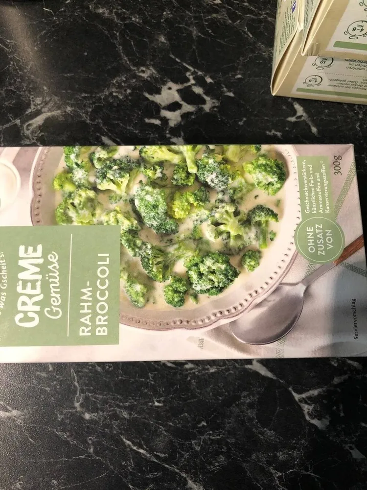 Creme Gemüse Rahm Broccoli