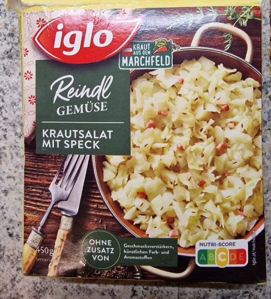 Krautsalat mit Speck